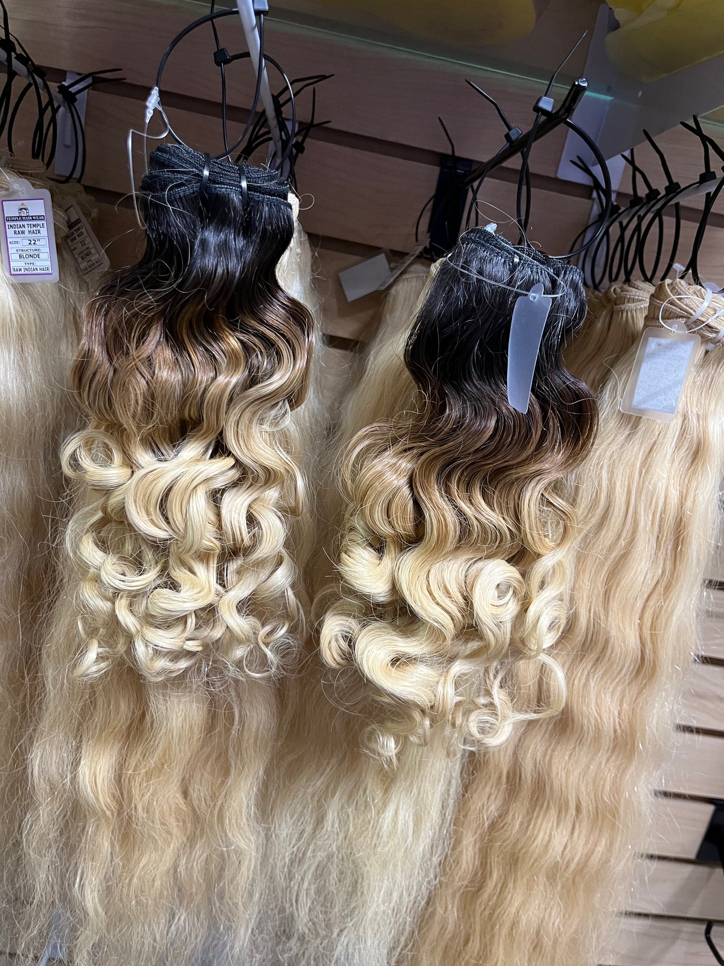 Blonde Ombré #613 Raw Indian Hair